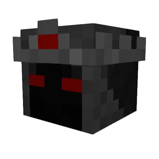 Umuligus Minecraft avatar head, 3D render