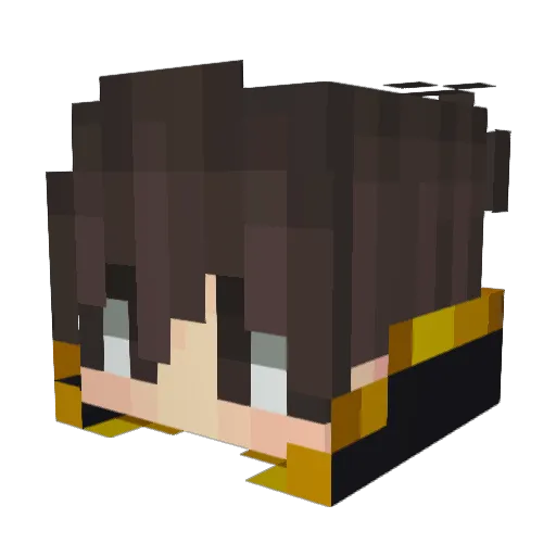 Minecraft-Avatar von UmutTKMN: Kopf als 3D-Render
