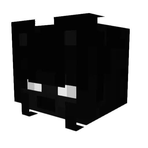 Umuuut Minecraft avatar head, 3D render
