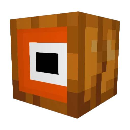 UnDrew_ Minecraft avatar head, 3D render