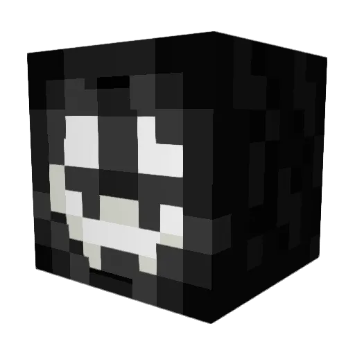 UnGolds Minecraft avatar head, 3D render