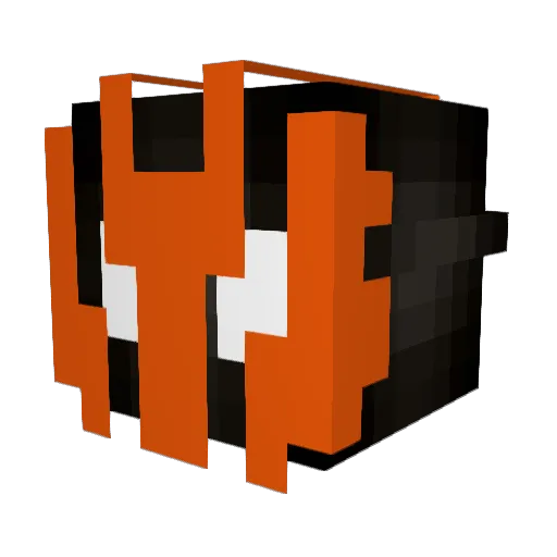 UnHommeSkillerV Minecraft avatar head, 3D render