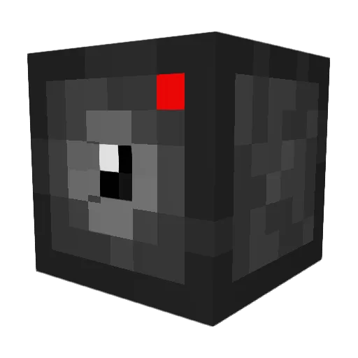 UnIockables Minecraft avatar head, 3D render