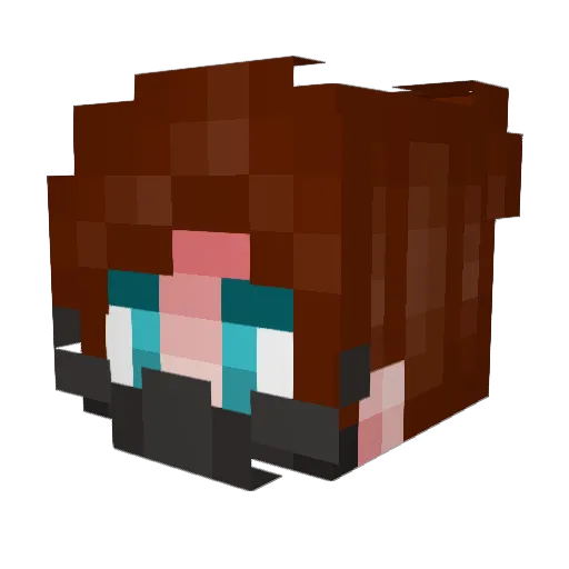 UnLeg1tRanked Minecraft avatar head, 3D render