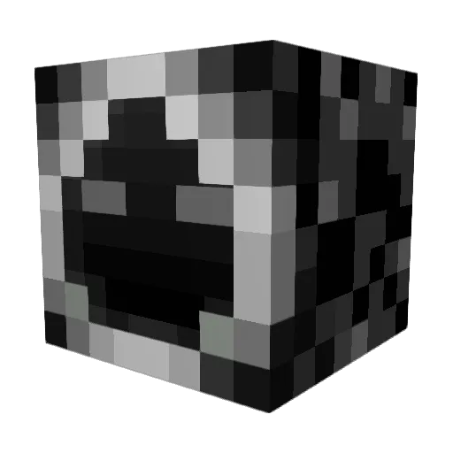 UnReaL_Jinx Minecraft avatar head, 3D render