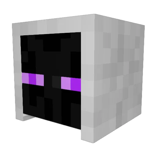 UnaisonYT Minecraft avatar head, 3D render