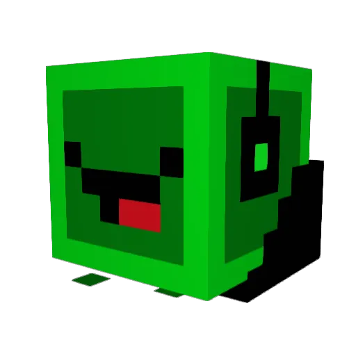 Unangenehm35 Minecraft avatar head, 3D render