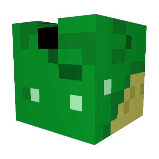 Unbeatable1 Minecraft avatar head, 3D render