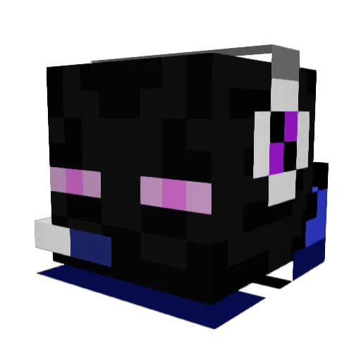 UnboltedSole Minecraft avatar head, 3D render