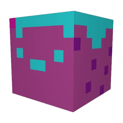 UnbornHalo Minecraft avatar head, 3D render
