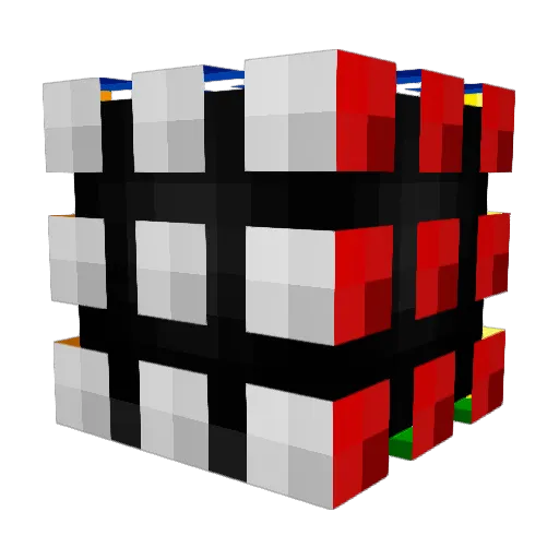 UncleAnder Minecraft avatar head, 3D render