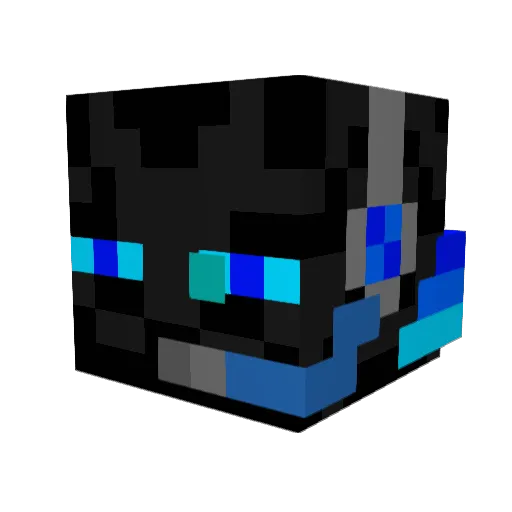 UncleOwen Minecraft avatar head, 3D render