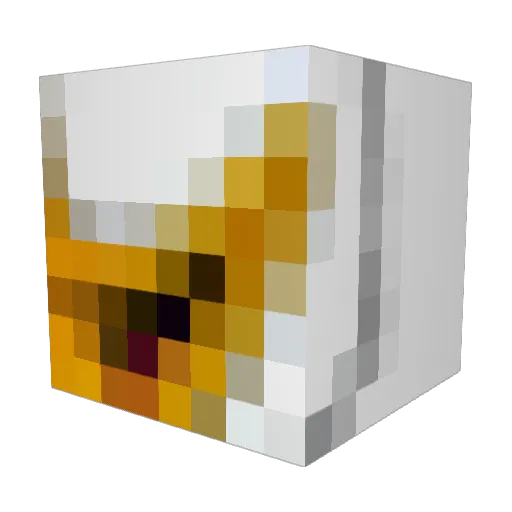 UncleScrooge41 Minecraft avatar head, 3D render