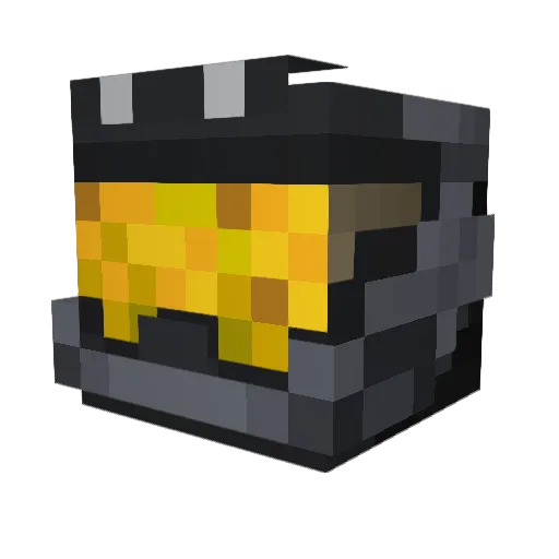 UncleSlime15 Minecraft avatar head, 3D render