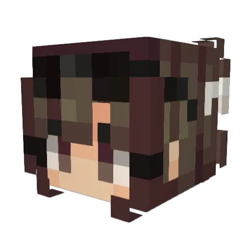Uncle_Enzo101 Minecraft avatar head, 3D render