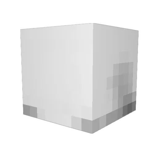 Uncle_Martin Minecraft avatar head, 3D render