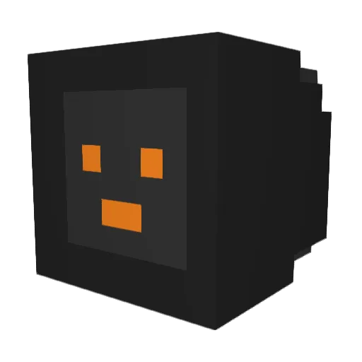 Uncle_Ow Minecraft avatar head, 3D render
