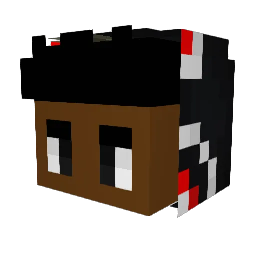 Uncle_S3ywD Minecraft avatar head, 3D render