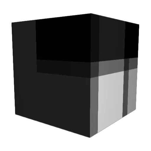 Uncle_Wolfram Minecraft avatar head, 3D render