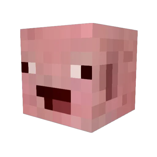Uncletobysoats1 Minecraft avatar head, 3D render