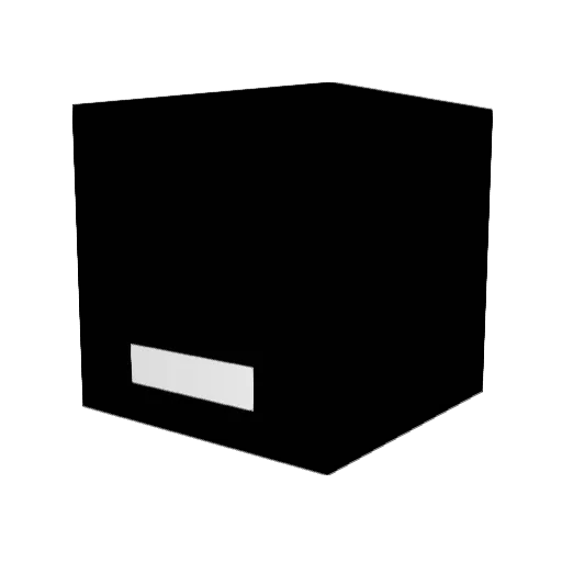 Und3rscorE_ Minecraft avatar head, 3D render