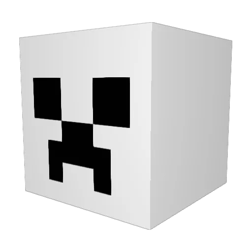 Undead137 Minecraft avatar head, 3D render