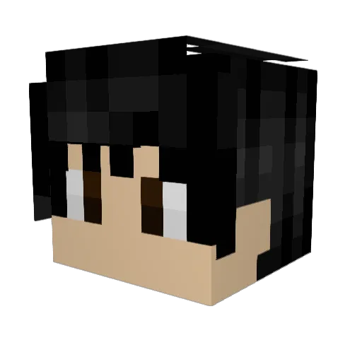 Minecraft-Avatar von UndeadOutlawYT: Kopf als 3D-Render
