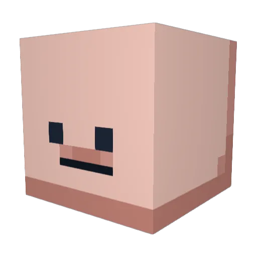 UndeadPsycho01 Minecraft avatar head, 3D render
