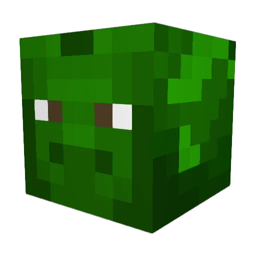 Undecim Minecraft avatar head, 3D render