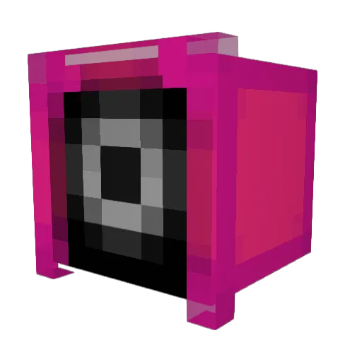 UnderDeltaa Minecraft avatar head, 3D render