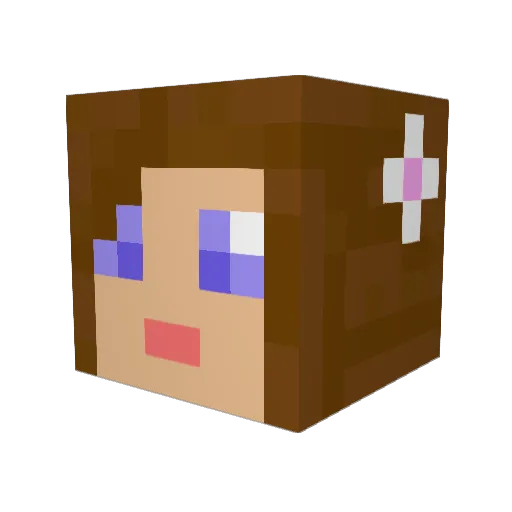 UndercoverJoe Minecraft avatar head, 3D render