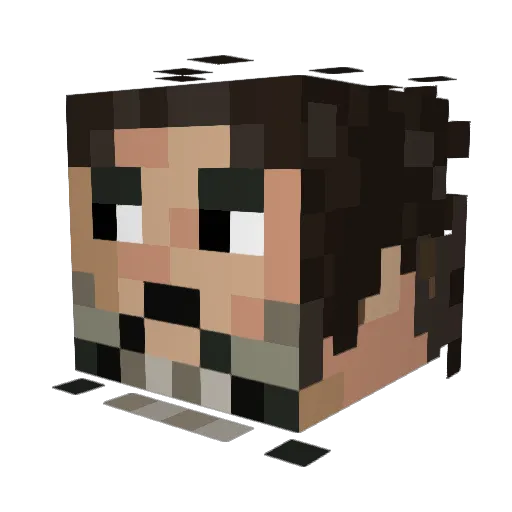 Underdog__19 Minecraft avatar head, 3D render