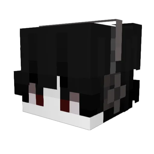 Undertaker0516 Minecraft avatar head, 3D render