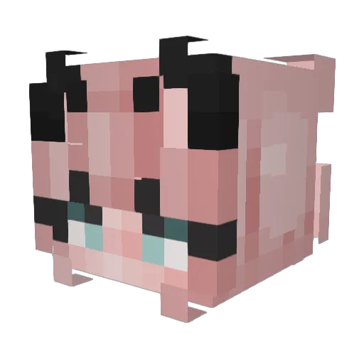 UndertakerMVP Minecraft avatar head, 3D render