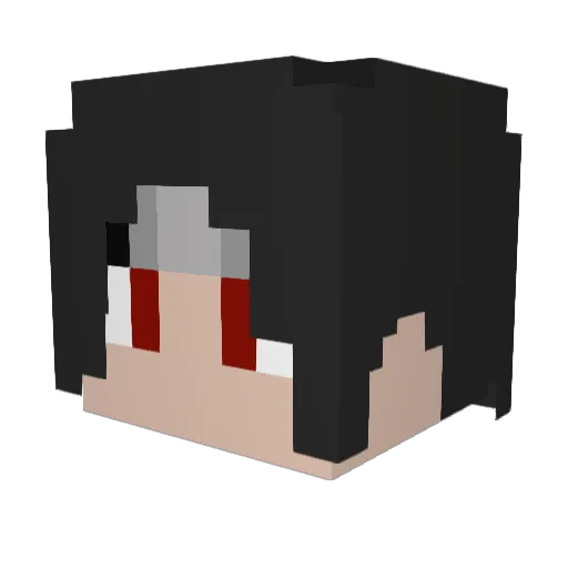 Undertakerr86 Minecraft avatar head, 3D render