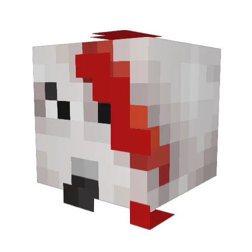 Undisputed93 Minecraft avatar head, 3D render