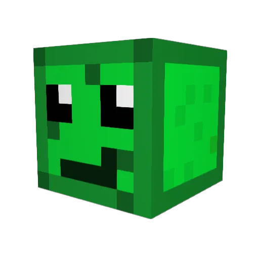 Undivided_999 Minecraft avatar head, 3D render
