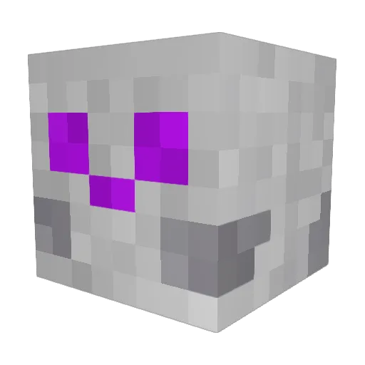 UndyingDerek Minecraft avatar head, 3D render
