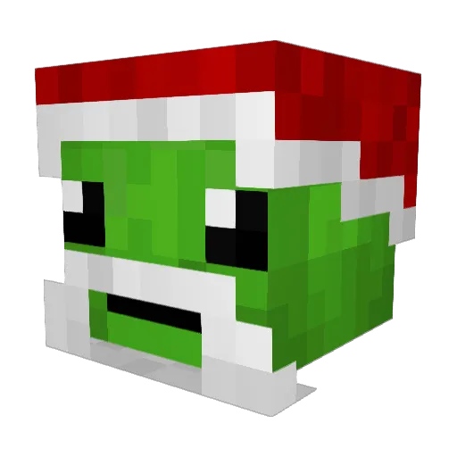 UneTortuePrecoce Minecraft avatar head, 3D render