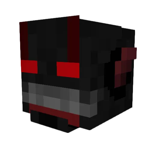 Unforeseen1892 Minecraft avatar head, 3D render