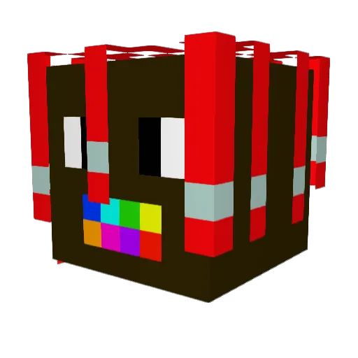 UngBose91 Minecraft avatar head, 3D render