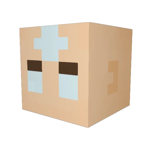 UngaBungaLord Minecraft avatar head, 3D render