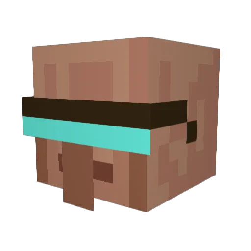 UngusBungus64 Minecraft avatar head, 3D render