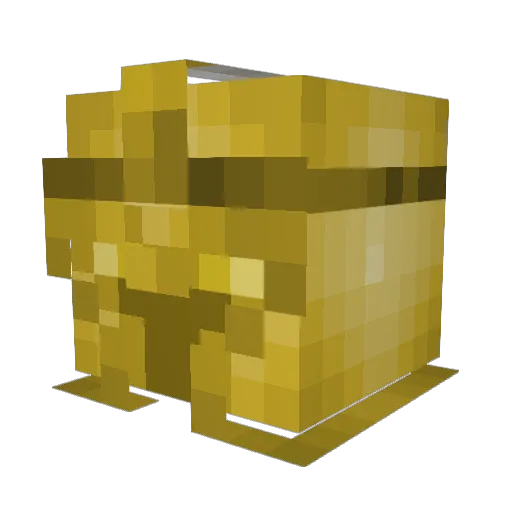 Unhingedowl Minecraft avatar head, 3D render