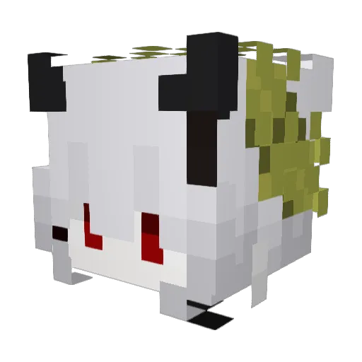 UnholyDredgen Minecraft avatar head, 3D render