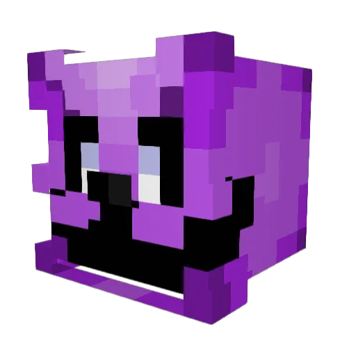 UniPumpkin12 Minecraft avatar head, 3D render