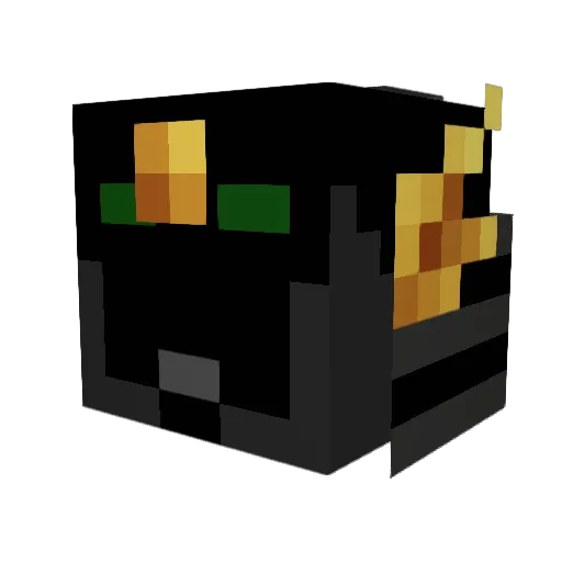 Unicorn0609 Minecraft avatar head, 3D render