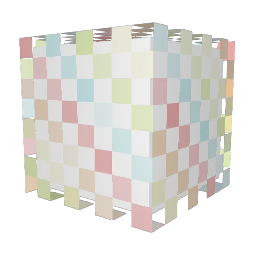 UnicornLife2456 Minecraft avatar head, 3D render
