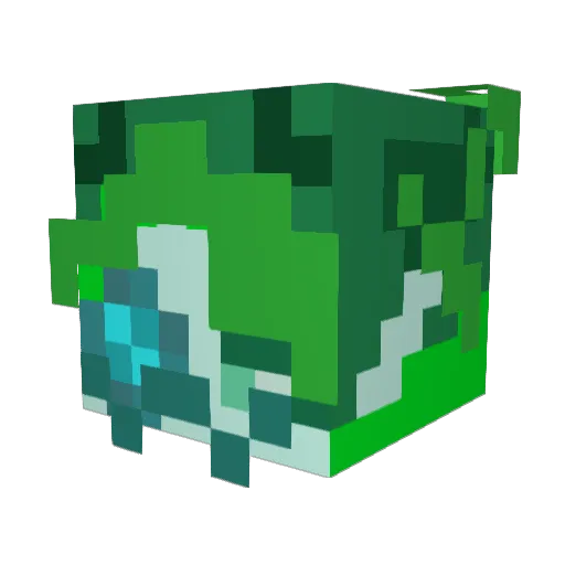 UnicornPretty6 Minecraft avatar head, 3D render