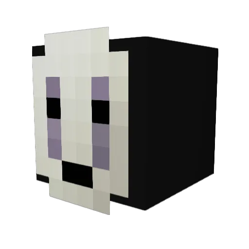 UnicornVasya Minecraft avatar head, 3D render